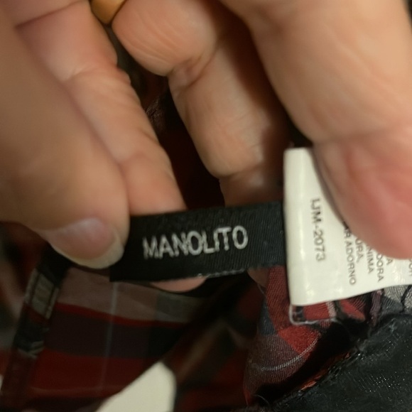 I Jeans by Buffalo. men’s XL LONG & short sleeve western button up shirt Shacket - Picture 9 of 12